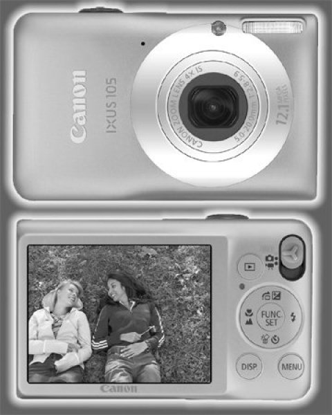 image Canon Ixus 105 Aqua Vert