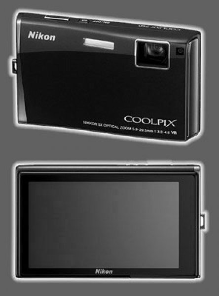 image Nikon Coolpix S60 Noir