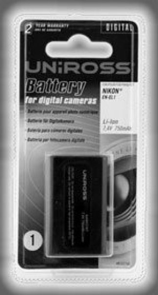 image Nikon Batterie Uniross equivalente a la EN-EL1 et MINOLTA NP-800
