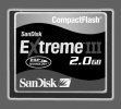 image Sandisk Carte CompactFlash 2 GO Extrême III Sandisk