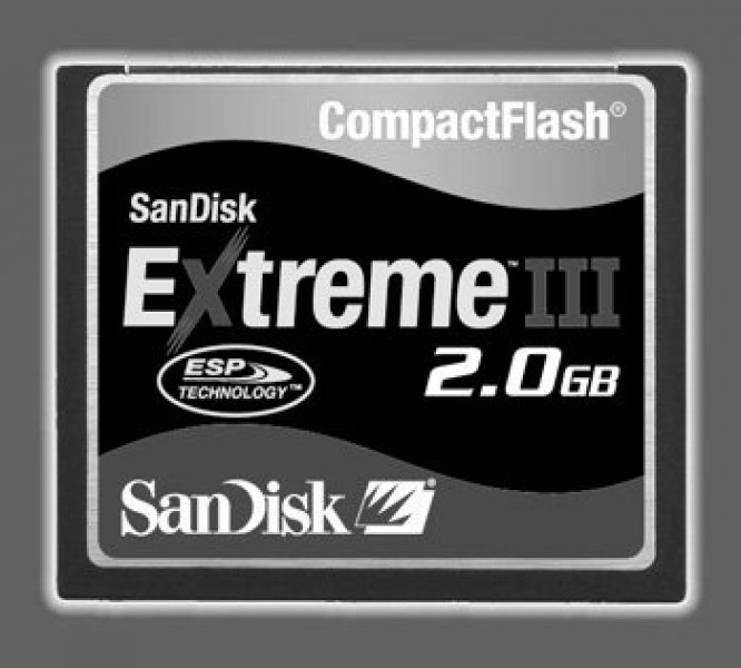 image Sandisk Carte CompactFlash 2 GO Extreme III Sandisk