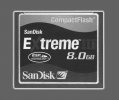 image Sandisk Carte CompactFlash 8 Go Extreme III (30 MB/s//200 X)