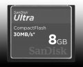 image Sandisk Carte CompactFlash 8 Go Ultra II (15 Mo/s)