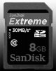 image Sandisk Carte SDHC 8 Go Extreme (30MB/s//200X)