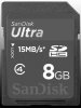 image Sandisk Carte SDHC 8 Go Ultra II (15 Mo/s / 100x)