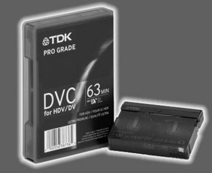 image Divers TDK cassette mini DV HD 63 mn