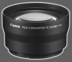 image Canon TC-DC58D complement Teleobjectif pour Powershot G10/G11/G12