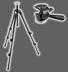 image Manfrotto 190XDB.391RC2 Kit trepied