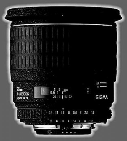 image Sigma 28 28 mm f/ 1.8 DG Aspherique EX monture Canon
