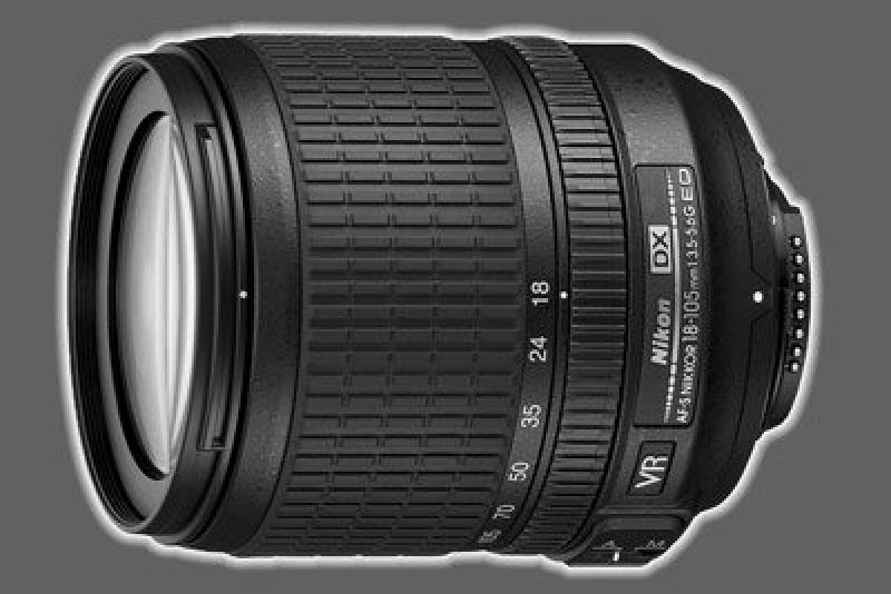 image Nikon 18-105 AF-S DX NIKKOR 18-105 mm f 3.5-5.6G ED VR + Filtre UV 67 mm OFFERT!
