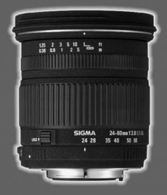 image Sigma 24-60 24-60 mm f/ 2.8 DG EX pour Monture Nikon