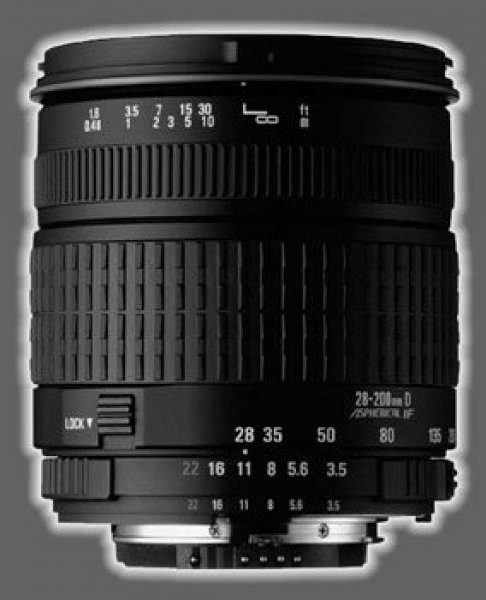 image Sigma 28-200 28-200 mm DG Macro f/ 3.5-5.6 pour Sony/Minolta