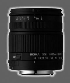image Sigma 18-125 18-125 mm f/ 3.5-5.6 DC pour Canon