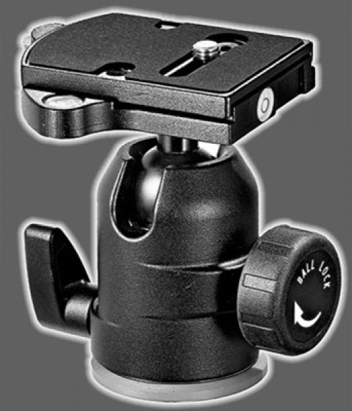 image Manfrotto 488RC4 Rotule Midi Ball avec Plateau rapide RC4